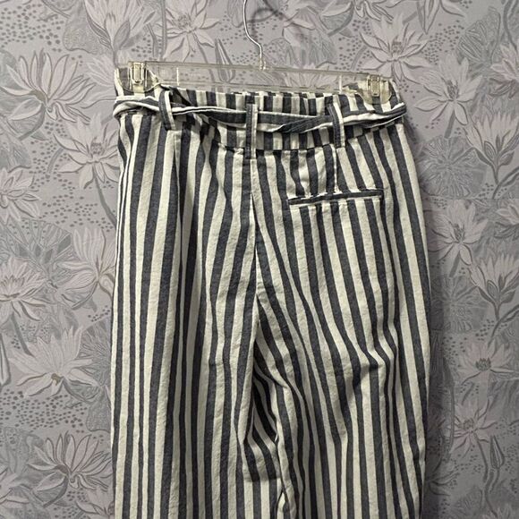 Zara Trafaluc Ultralight Wide Leg high waist Cropped Pants M - Picture 8 of 10